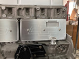 Side covers 292 bow tie Inline Six-cylinder Chevrolet CNC Billet machined.